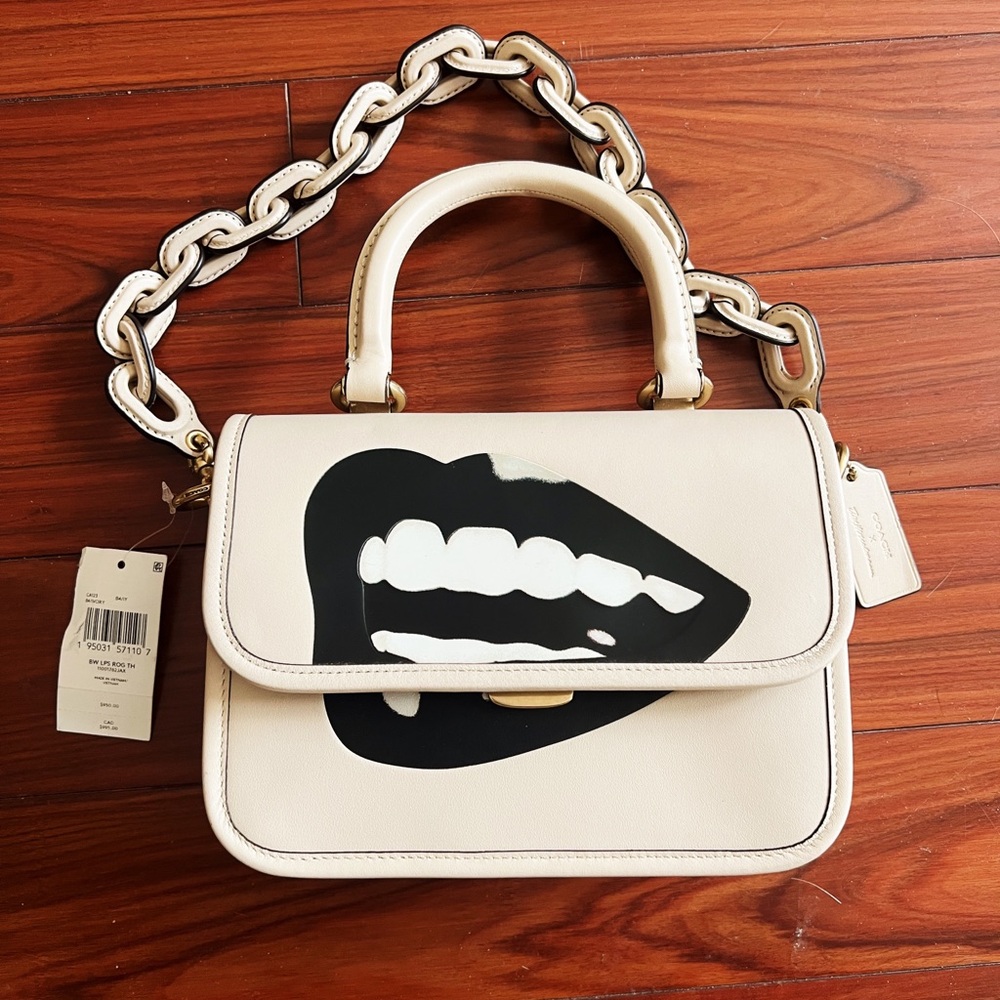 Coach X Tom Wesselmann Rogue Top Handle Collector Bag - New Never Worn